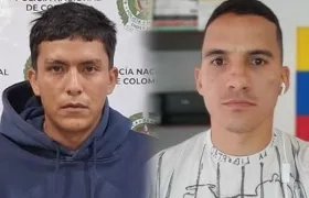 (Izq.) Alias 'El Gocho' y (Der.) Ronald Ojeda, exmilitar venezolano asesinado.
