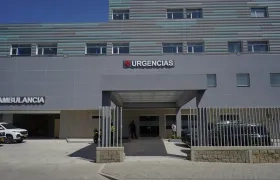 Fachada del Nuevo Hospital Barranquilla, en donde fueron llevadas las víctimas. 