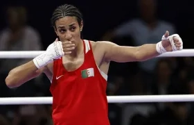 La argelina Imane Khelif ganó la medalla de oro en París 2024.
