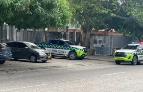 Aspecto de Medicina Legal, en Barranquilla. 