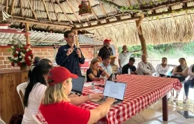 Mesa de trabajo en caso del peaje de Puerto Colombia.