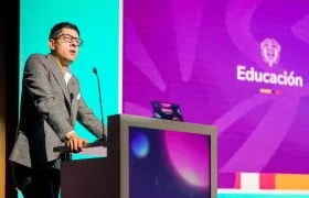 Daniel Rojas Medellín, ministro de Educación. 