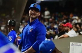 José Mosquera Crissón, mánager de la Selección Colombia de béisbol.