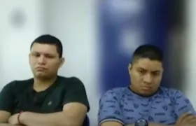 Mario Tuberquia, alias ‘Verruga’, y Jorge Otálvaro Ruíz Higuita, alias ‘Marrano’.