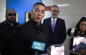 Cantante reguetonero Daddy Yankee. 