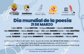 21 de marzo, Día Mundial de la Poesía.