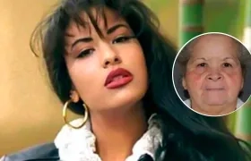 Selena Quintanilla y Yolanda Saldívar (círculo). 