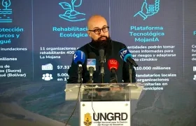 El director de la UNGRD, Carlos Carrillo.