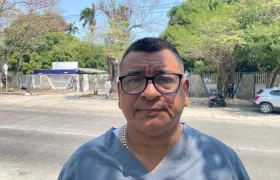 Eduardo Anguila, auxiliar de enfermería en el Cari Mental. 