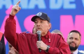 El presidente de Nicaragua, Daniel Ortega. 