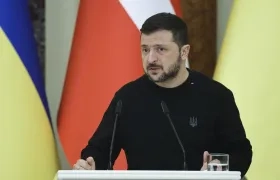 El presidente de Ucrania, Volodímir Zelenski. 