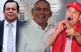 Euclides Torres, Máximo Noriega y Santander Lopesierra.