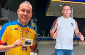  Edinson Carrillo, conocido como ‘Piolín’; y Felipe Osorio Velásquez