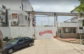 Fachada de la empresa Coolechera