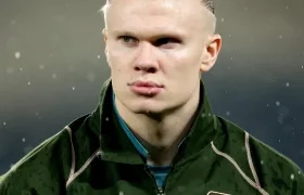 Erling Haaland, delantero del Manchester City.