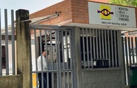 Fachada de Medicina Legal en Barranquilla.