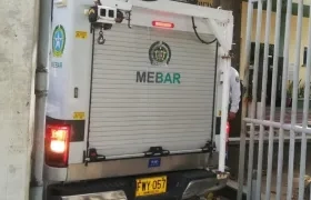 Sijin ingresando un cuerpo a Medicina Legal. 