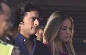 Nicolás Petro y Laura Ojeda  