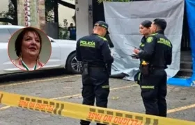 María Victoria Correa Ramírez, en el círculo, una de las víctimas.