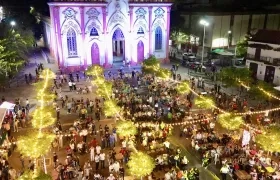 Plaza de San Nicolás en 'Noches de Centro'. 