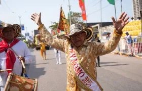 El Rey Momo Gabriel Marriaga.