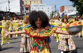 La comparsa "Yo soy Cartagena".
