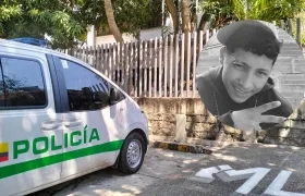 Yesid Orlay De la Cruz Díaz, celador asesinado. 