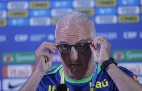 Dorival Junior, entrenador de la selección brasileña de fútbol. 