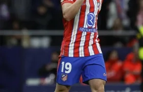 Julián Álvarez, delantero argentino del Atlético de Madrid.