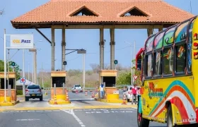 Peaje de Puerto Colombia.