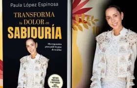 Portada del libro “Transforma tu dolor en sabiduría” de Paula López Espinosa.