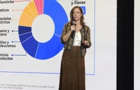 María Claudia Lacouture, presidenta de AmCham Colombia.
