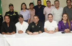 Diputados en sesión descentralizada en Sabanagrande.