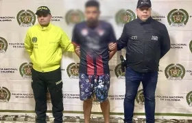 La captura fue realizada en conjunta entre la Policía y el CTI de la Fiscalía. 