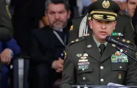 General Carlos Triana, director de la Policía Nacional. 