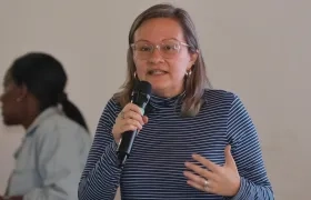 La Superintendente de Industria y Comercio, Cielo Rusinque Urrego.