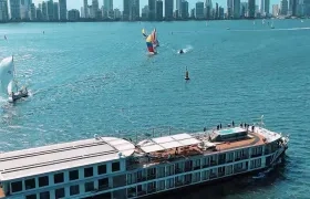 El crucero AmaMagdalena.