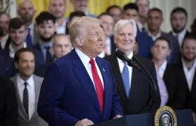 Donald Trump, presidente de Estados Unidos. 