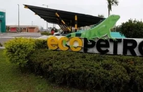 Fachada de una sede de Ecopetrol. 