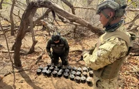 Pertenecientes al Frente de Guerra Norte del grupo armado organizado ELN.