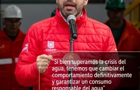 El alcalde de Bogotá, Carlos Fernando Galán