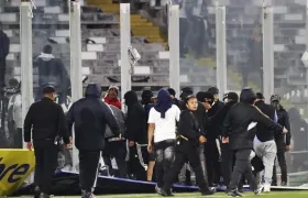 Estadio de Colo Colo, lugar de los hechos.