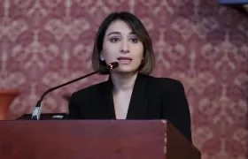 Laura Sarabia, Canciller de Colombia. 