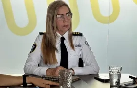 Lourdes Peña, Directora Nacional de Bomberos.