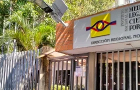 Fachada de Medicina Legal en Barranquilla.