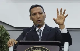 Pedro Sánchez Suárez, ministro de Defensa. 