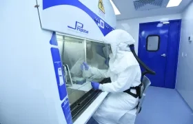 Imagen del laboratorio de Unisimón.