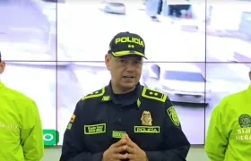 Brigadier General Edwin Urrego, comandante de la Mebar.