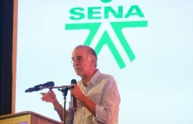 El Gobernador del Atlántico, Eduardo Verano.