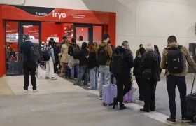 Imagen de los viajeros.